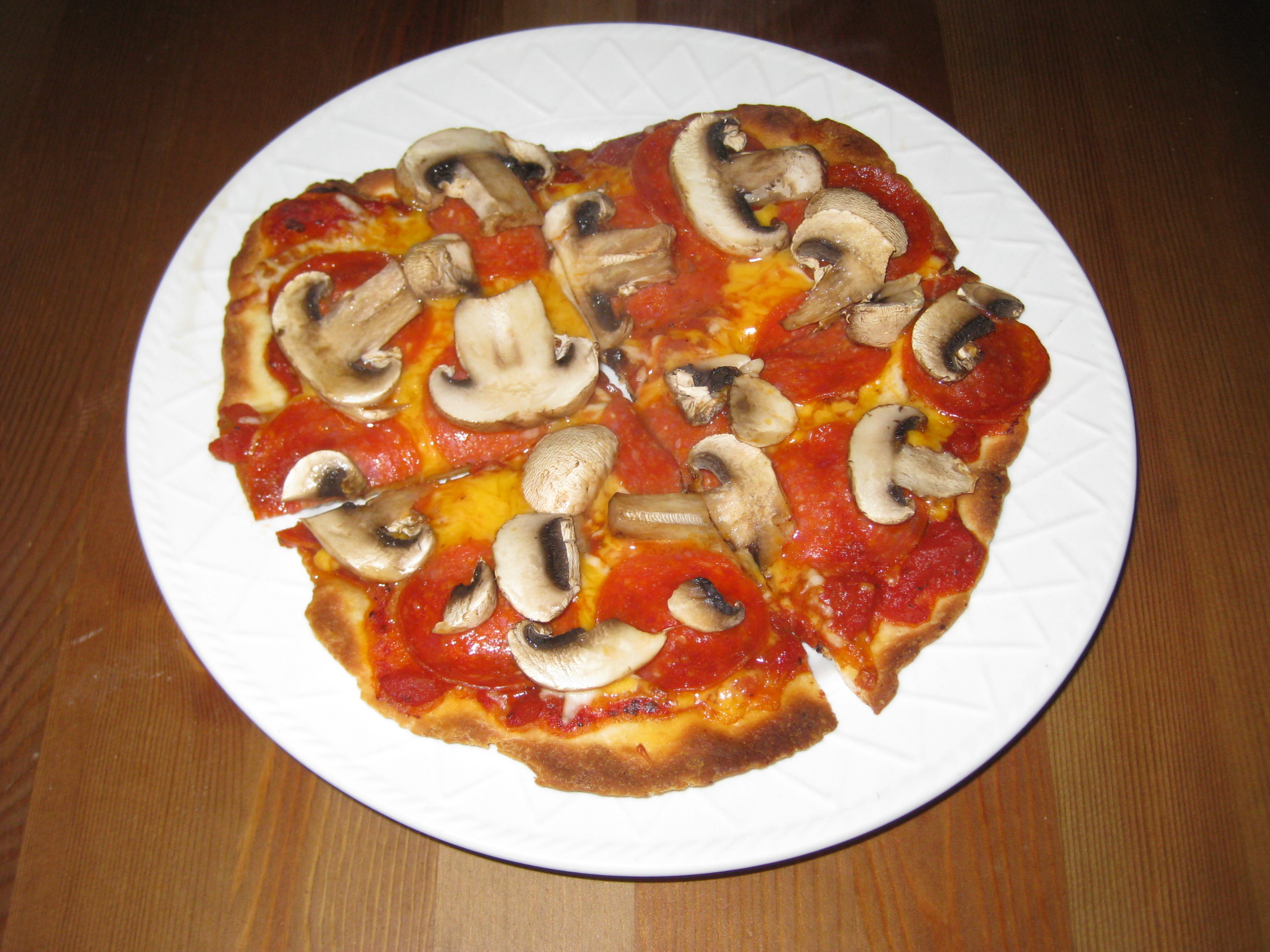 pizza mushroom